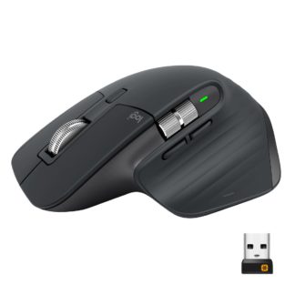 Logitech MX Master 3s Advanced Wireless Mouse Graphite