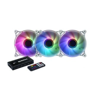 Raidmax RGB Fan NV-A120R3 120 mm x 2 RGB LED Case Fan