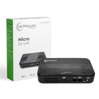 UltraLAN Mini UPS DC to DC with PoE Output Power Over Ethernet - 45W (8800mah)