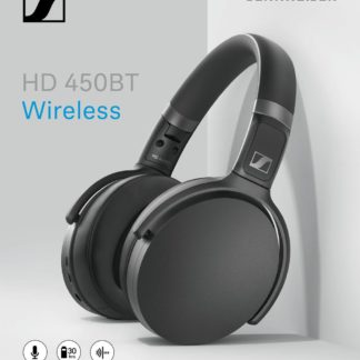 Sennheiser HD 450BT Wireless Over-Ear Headphone (Black)
